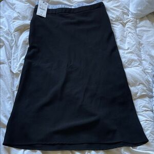 Black Women's A-Line Skirt